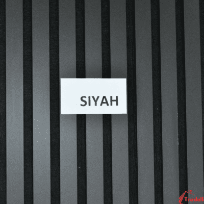 MDF zidni panel - SIYAH (dvije dimenzije)