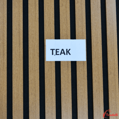 MDF zidni panel - TEAK (dvije dimenzije)