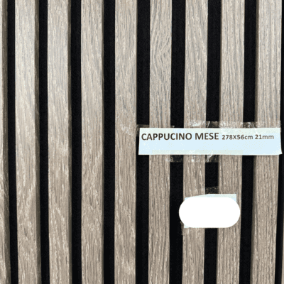 Zidni MDF Panel 278 x 56 cm - CAPPUCINO MESE