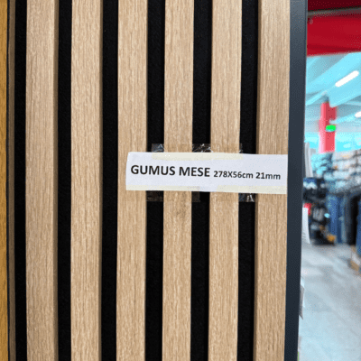 Zidni MDF Panel 278 x 56 cm - GUMUS MESE