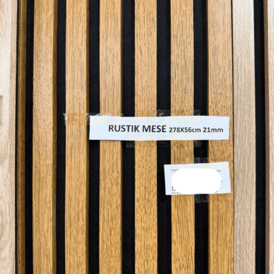 Zidni MDF Panel 278 x 56 cm - RUSTIK MESE