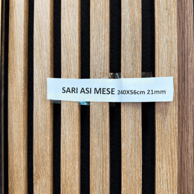 Zidni MDF Panel 240 x 56 cm - SARA ASI MESE